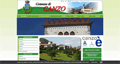 Desktop Screenshot of comune.canzo.co.it